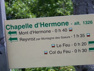 MONT D HERMONE-haute-savoie