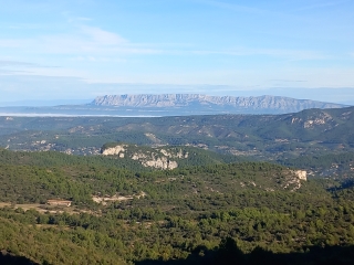 GEMENOS - VALLON DE LA GALèRE - TêTE DE ROUSSARGUE - VALLON PERDU-bouches-du-rhone