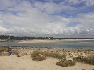 BENODET - AUTOUR DE L ANSE DU PETIT MOULIN-finistere