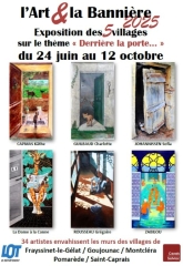 VISITE DES BANNIèRES DS 3 VILLAGES (FRAYSSINET-LE-GéLAT POMAREDE GOUJOUNAC) 11KM-lot