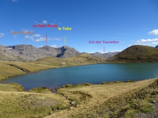 GRAND LAC DES ESTARIS-COL DE FREISSINIèRES-hautes-alpes