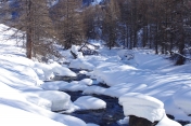 RAQUETTES AUX CHALETS DE LARAUX-hautes-alpes