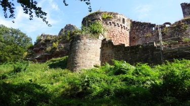 LES TROIS CHATEAUX   SCHOENECK- WITTSCHLOESSEL ET WINECK-bas-rhin-strasbourg