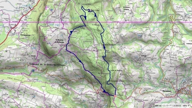 DU COL DE LA CRUSILLE AU COL DU MONT TOURNIER (RETOUR PAR SAINT MAURICE)