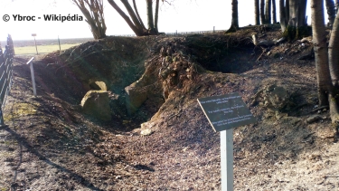 POZIéRES - CIRCUIT DE MOUQUET FARM à GIBRALTAR VIA COURCELETTE-somme