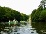 SAINT-ANTONIN-NOBLE-VAL - CANOE SUR L AVEYRON - RETOUR A PIED SUR LE CAUSSE.-tarn-et-garonne